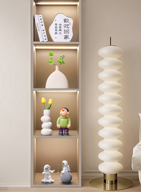 现代简约酒柜摆件奶油风
