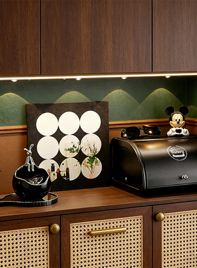 复古玄关钥匙收纳摆件轻奢装饰品