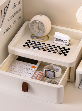 玄关桌面收纳盒大容量入户摆件