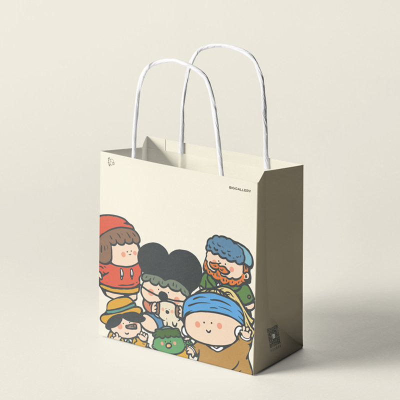 大美术馆 礼品手提袋（仅随商品购买）节日生日礼物环保纸袋子,淘宝优惠券,粉丝福利购,淘宝优惠卷