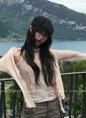 复古黑色文艺感报童帽