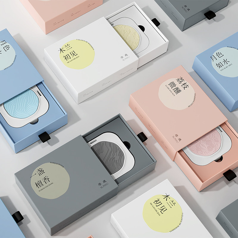 寻遇车载香薰衣橱香挂清新淡雅檀香 寻遇香熏香料