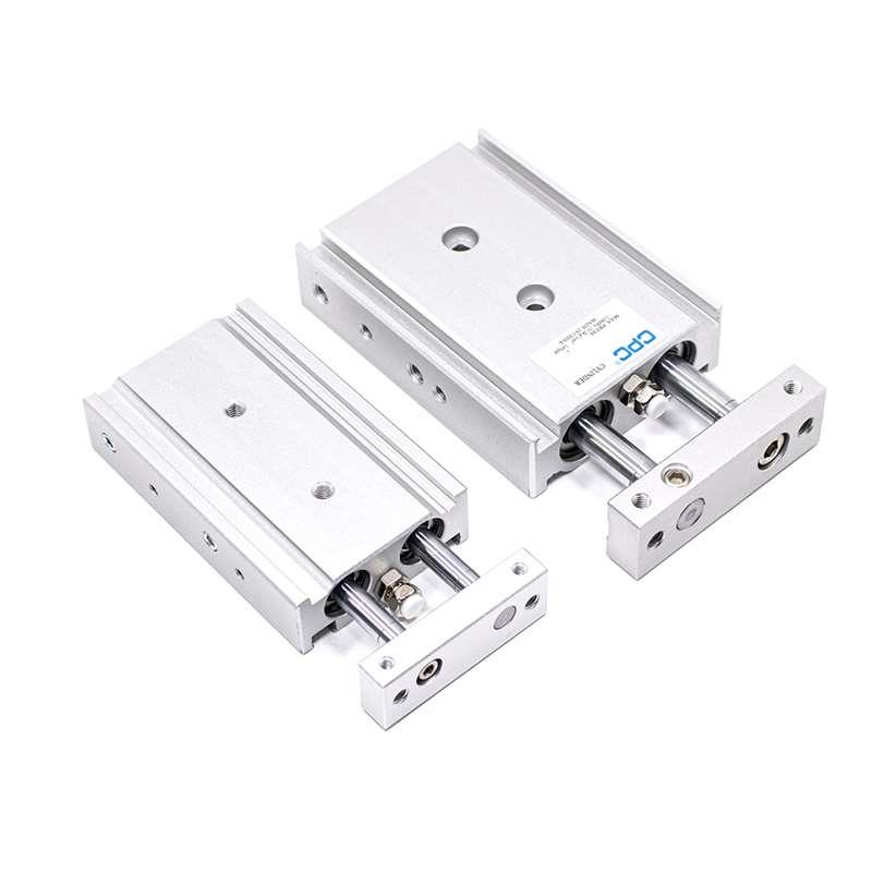 CPC气动双杆双轴气缸TR6/10/16/20/25/32-10-20-50-100-150-300 S - 图1