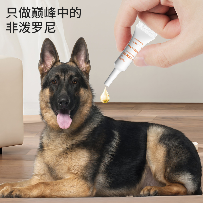 狗狗体外驱虫药滴剂小中大型犬泰迪金毛边牧去跳蚤虱子蜱虫 - 图2