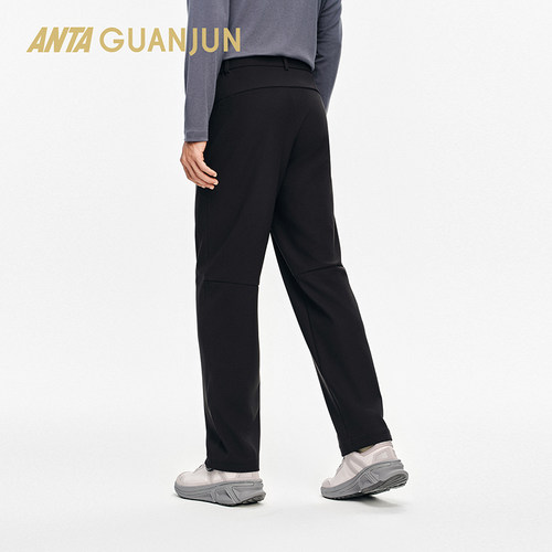 安踏冠军全天候系列石墨烯通勤随型裤保暖运动长裤男士152540302 - 图0