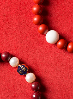 朱砂手链单圈天然原矿