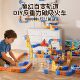 2026 new electric magnetic building block rail car electric train educational children's toys boy building block toys