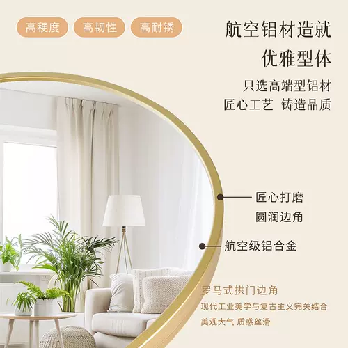 Зеркало всего тела зеркало зеркало напольное зеркало зеркало Домашняя Девушка Спальня Интернет знаменитость INS Стиль Стеновый Зеркал Высококачественный большой заправка