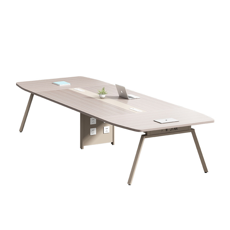 会议桌简约现代会议室办公桌长桌椅组合接待培训桌洽谈桌办公家具