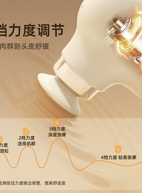 掌心颈膜枪多功能全身充电按摩器无刷电机动力强劲静音设计