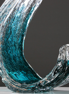 玻璃摆件现代艺术玄关收藏