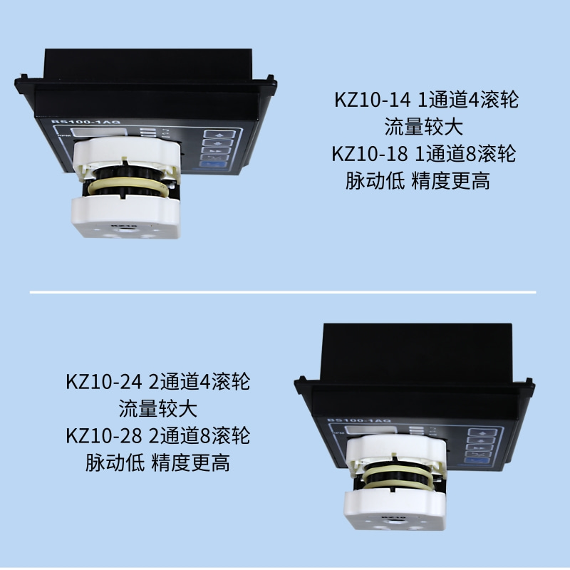小型蠕动泵迪创厂家直销高精度多通道微量实验室工业调速进口软管