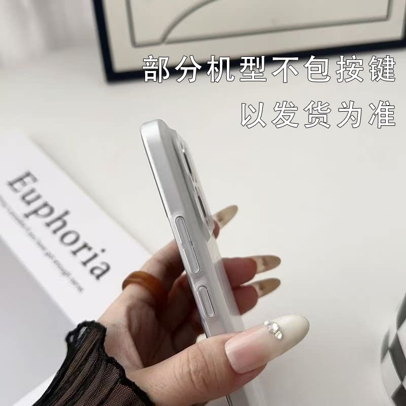 Ice fog magnetic suction suitable for oppoReno12 mobile phone case new oppo5G transparent frosted Rone protective cover PJV110 all-inclusive anti-fall opopreno male por female opp0pp0125G ultra-thin