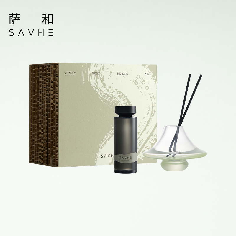SAVHE萨和清屿青柚无火香薰礼盒国货香氛生日礼物卧室内持久家用 - 图3