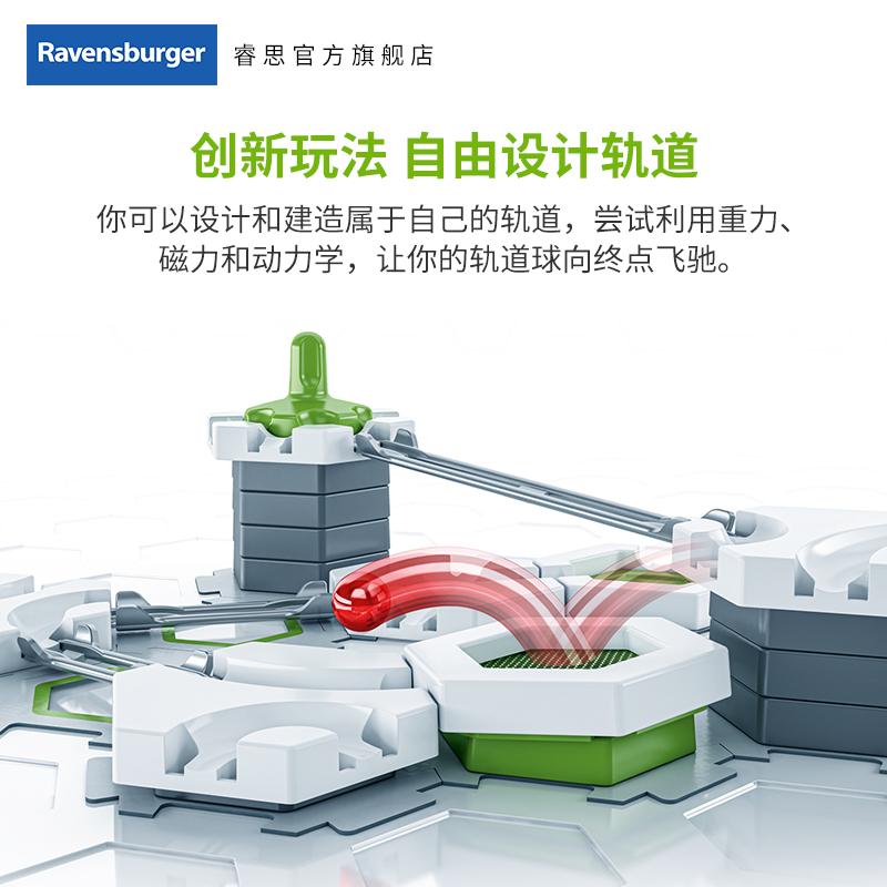 【睿思重力轨道球】启航版STEAM拼搭儿童益智玩具8-99岁新年礼物