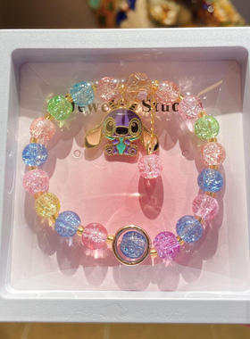 外贸畅销卡通手串盒装儿童手链欧美爆款手饰义乌小商品