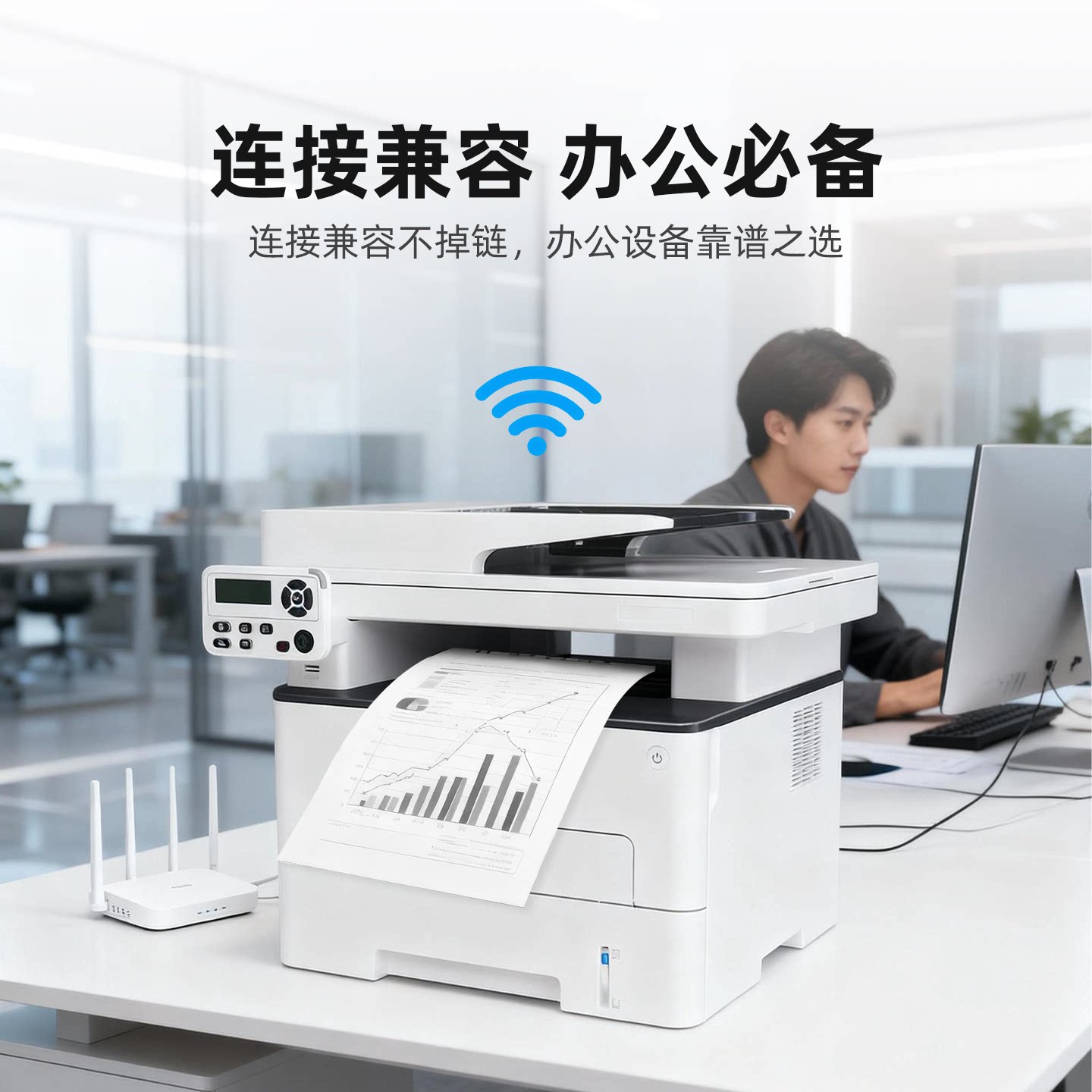 Pantum M7160DW/6760DW black and white laser printer office dedicated automatic double-sided printing home learning