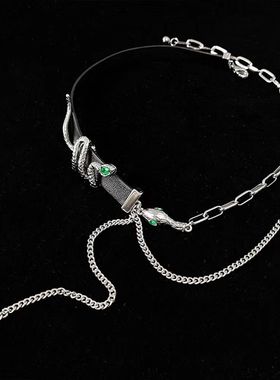 灵蛇项圈女冷淡风小众