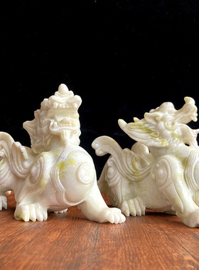 锦玉秀美玉石保平安新中式玄关玉