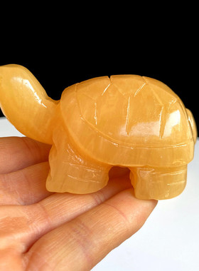 锦玉秀美玉石祝福新中式客厅乌龟