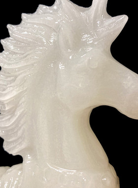 天然开业送礼玉石雕刻酒柜装饰品