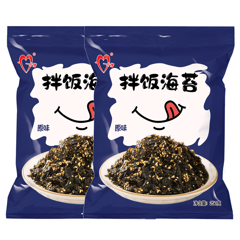 拌饭碎年货韩国原味宝宝肉松海苔 艺思哲食品海苔系列