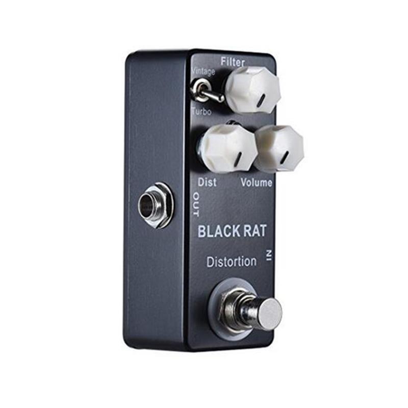 AUDIO迷你吉他效果器 老鼠失真z效果器 BLACK RAT distortion - 图1