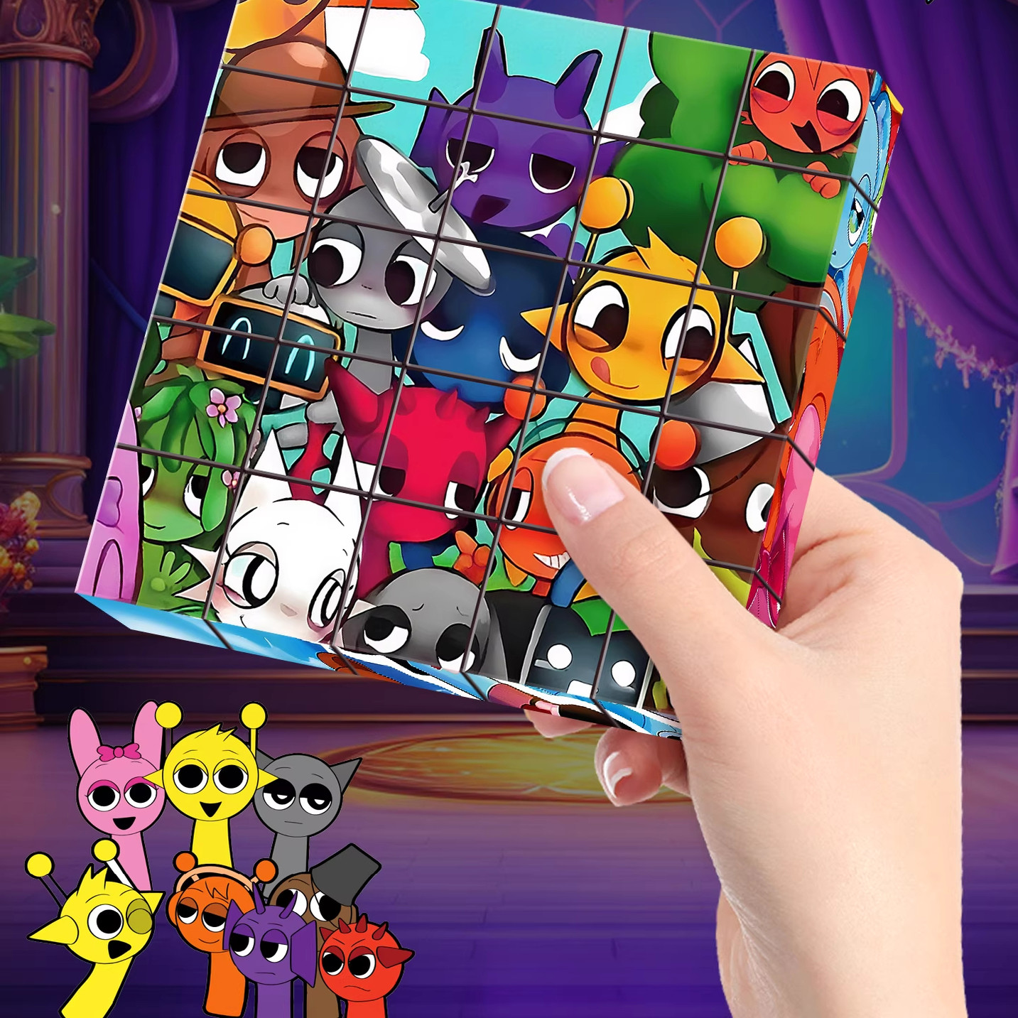 节奏盒子磁力方块全套磁性积木正版磁铁魔方拼图儿童益智拼装玩具,淘宝优惠券,粉丝福利购,淘宝优惠卷