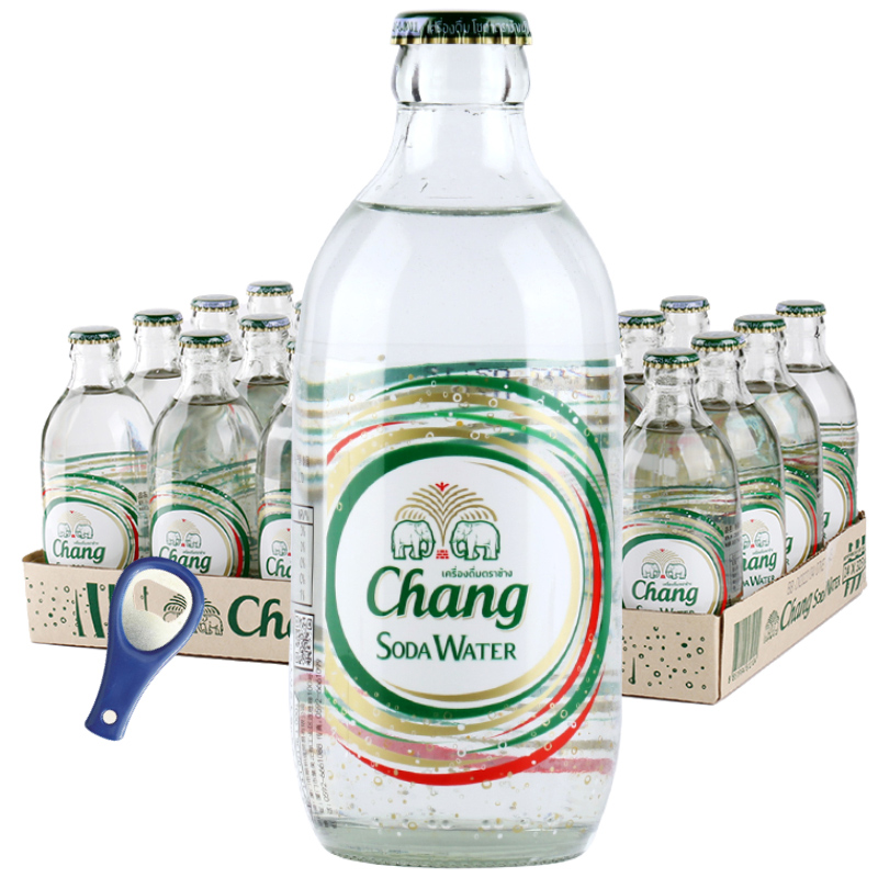 泰国进口chang泰象原味/青柠气泡水325ML*24瓶整箱非苏打水矿泉水 - 图3