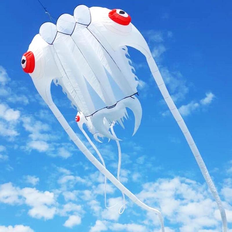 青州马老四风筝 经典三叶虫高档伞布易飞大型软体无骨架立体风筝