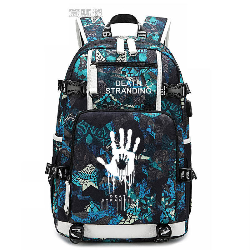 PS4游戏 死亡搁浅 弩哥诺曼 DeathStranding青少年学生电脑旅行包,淘宝优惠券,粉丝福利购,淘宝优惠卷
