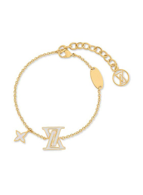 驴家高版本珐琅老花L字母手链女