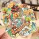 Have an appointment with you to create a landscaping sticker material sticker paper