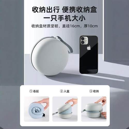 u型枕旅行可携式护颈旅游不歪脖飞机颈枕头颈椎睡觉u形脖枕收纳冰 - 图3