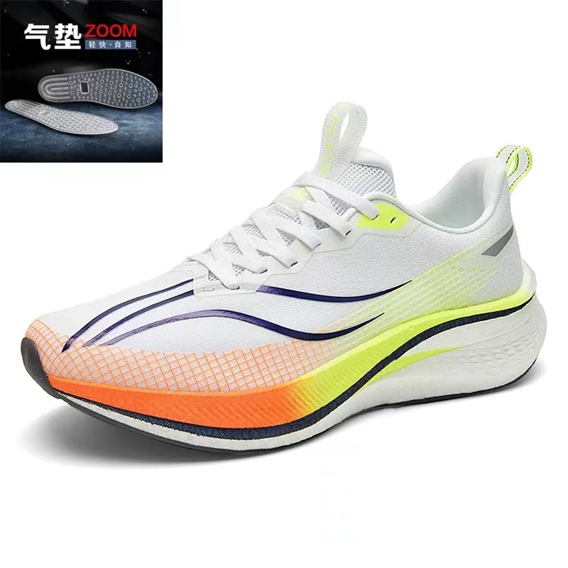 赤兔8pro跑步鞋男新款秋季透气专业气垫竞速大童减震碳板运动跑鞋 - 图3