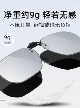 偏光墨镜变色夹片抗UV近