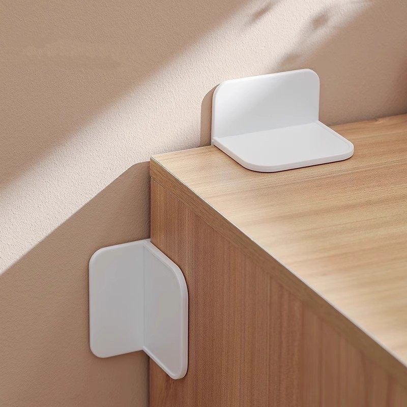 新款置物架防倾倒固定器免打孔橱柜家具防倒器书桌柜子防摇晃动,淘宝优惠券,粉丝福利购,淘宝优惠卷