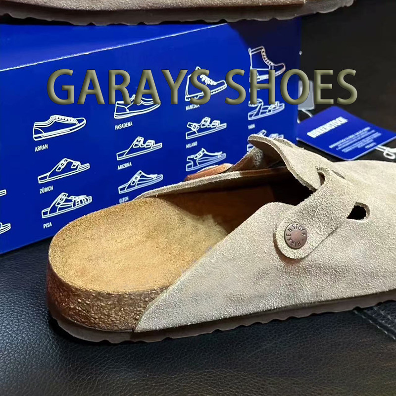 博肯鞋男包头半拖凉拖鞋2024春秋季拖鞋勃肯鞋女加厚懒人鞋平底,淘宝优惠券,粉丝福利购,淘宝优惠卷