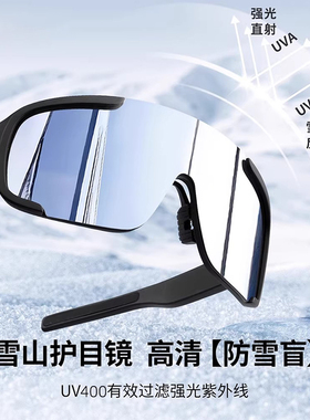 登山滑雪防紫外线防风墨镜