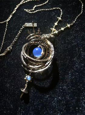 天星秘话星座天球仪星象仪复古重工项链小众高级感设计时尚挂坠