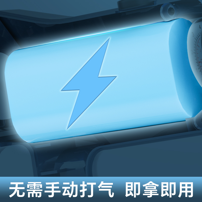 马桶疏通器一炮通高压气通下水道神器厕所堵塞管道的专用工具电动-图1