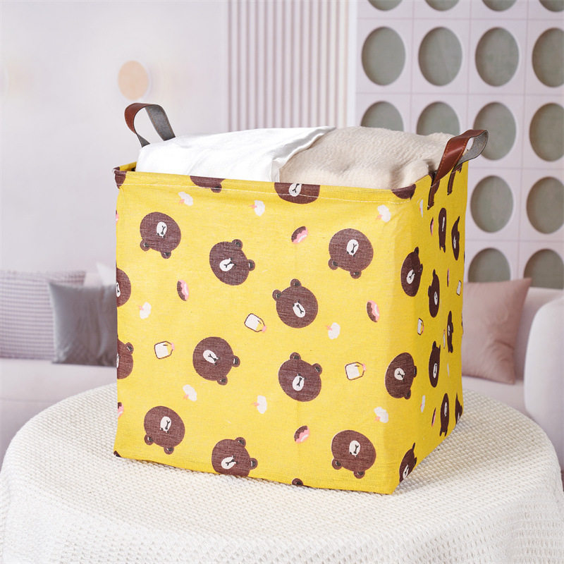 厂家批发防潮简约收纳箱棉麻玩具杂物大容量收纳筐内衣裤子收纳盒,淘宝优惠券,粉丝福利购,淘宝优惠卷