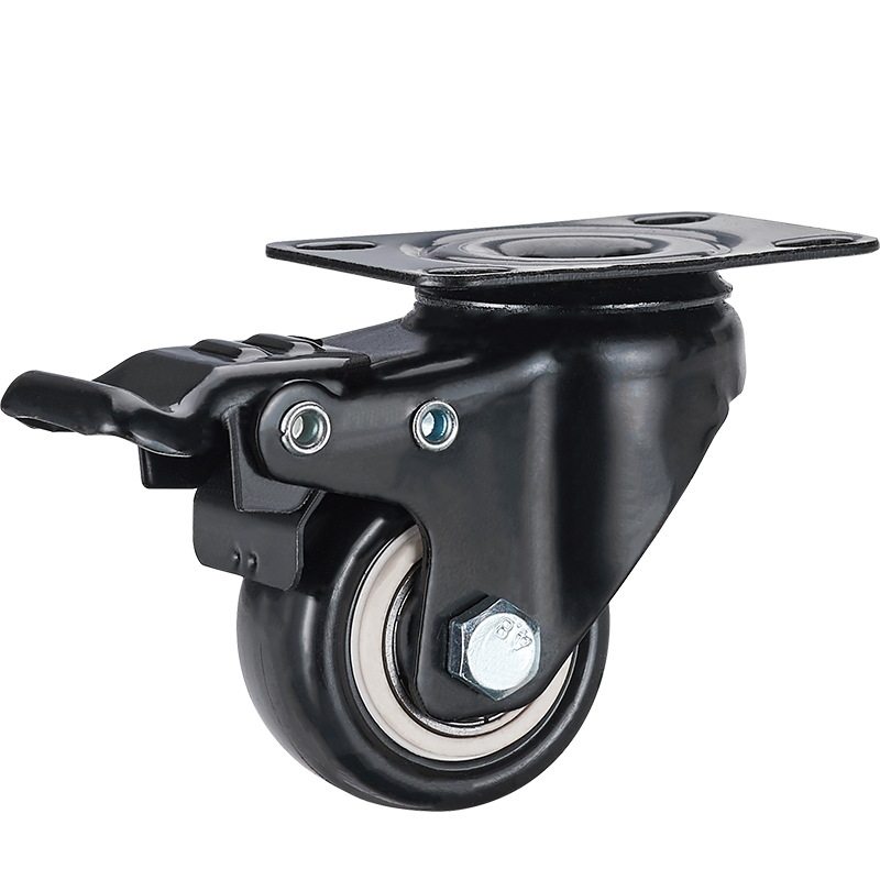 脚轮1.5寸2寸静音刹车轮子定向轮家具轮箱包轮小推车轱辘万向轮,淘宝优惠券,粉丝福利购,淘宝优惠卷