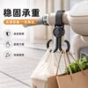 Powerful load-bearing hook suspension for electric vehicles without drilling holes