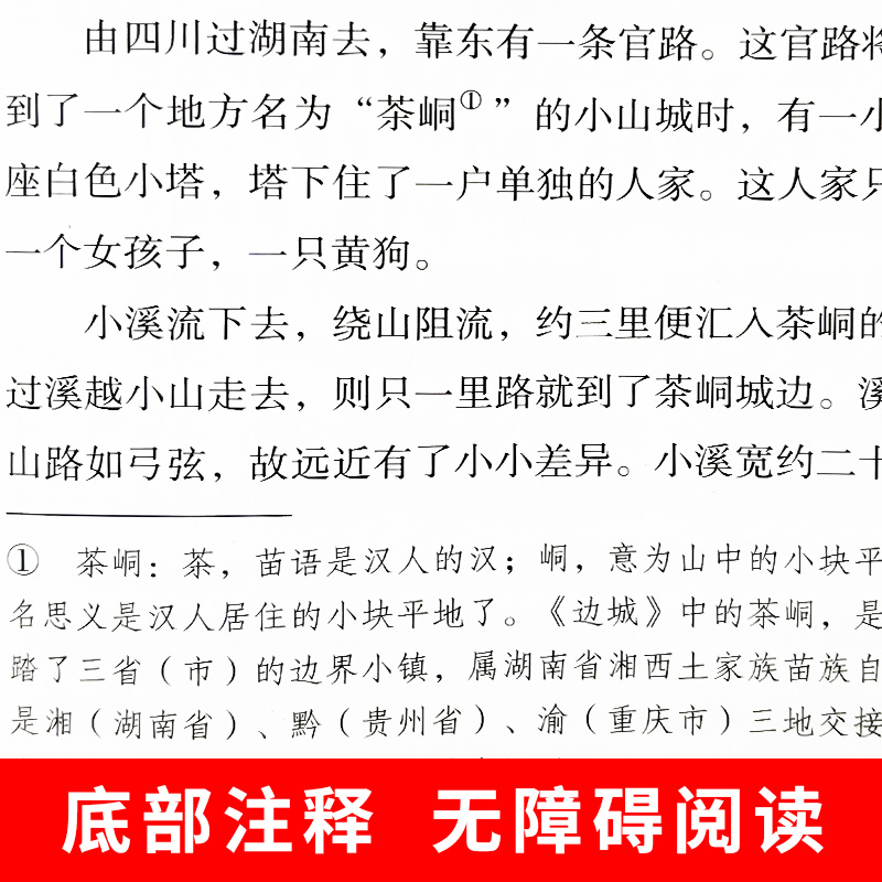 边城正版书籍沈从文的书全集湘行散记原著边城正版书从文自传长河高中生畅销书排行榜经典文学小说作品初中生读本课外阅读-图1