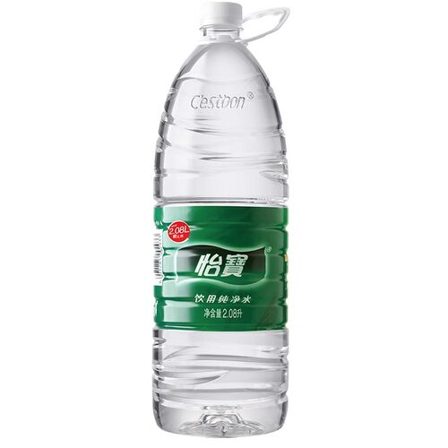 C'ESTBON怡宝纯净水2.08L*8瓶整箱大瓶装饮用水煮饭泡茶非矿泉水 - 图0