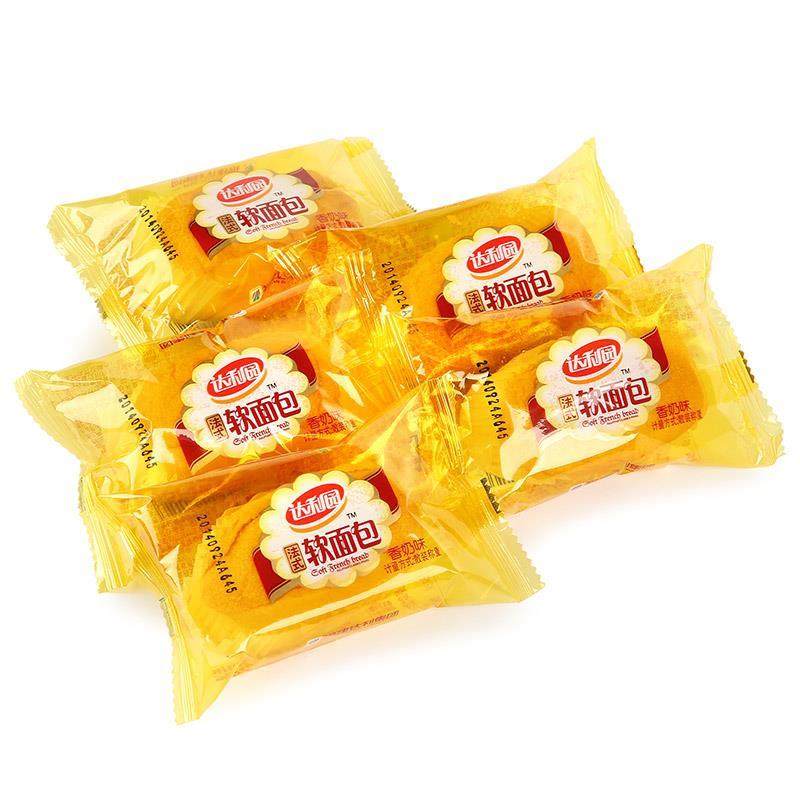 达利园软面包奶香味360g袋装早餐面包蛋糕点心零食羊角菠萝包,淘宝优惠券,粉丝福利购,淘宝优惠卷