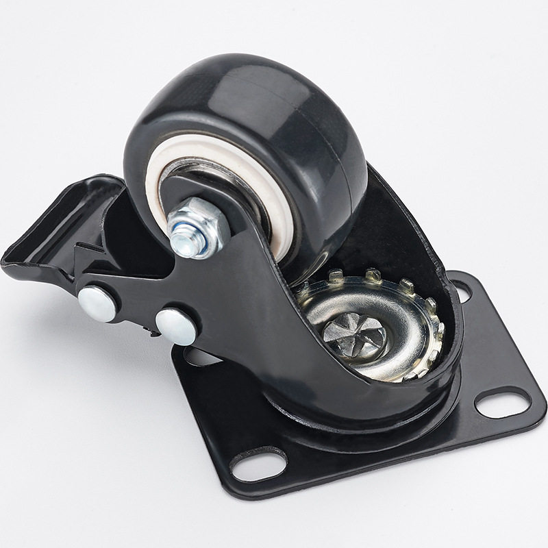 脚轮1.5寸2寸静音刹车轮子定向轮家具轮箱包轮小推车轱辘万向轮,淘宝优惠券,粉丝福利购,淘宝优惠卷