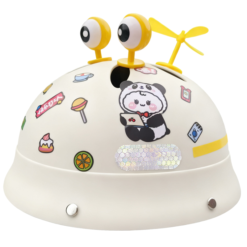 儿童头盔1到6岁骑行帽四季幼儿安全帽小号男女孩电动车滑板护头具 - 图3