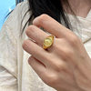 Huang Caishen seal ring for men and women